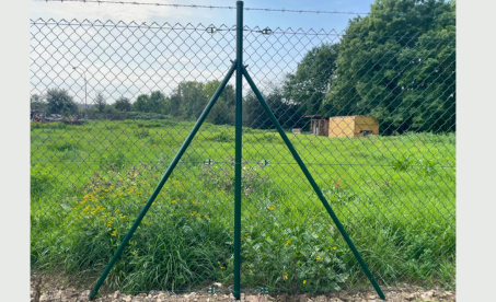 Montážní postup Pletené pletivo Klasik bez podhrabových desek