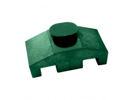 Příchytka na jeklové sloupky 60x60 PVC 2D + ŠROUB+ krytka