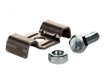 Příchytka na jeklový sloupek 60x40 NEREZ ''motýlek''