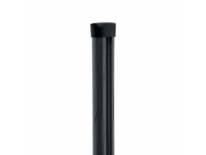 Sloupek Medium PVC 48/1700 mm ANTRACIT s montážní lištou