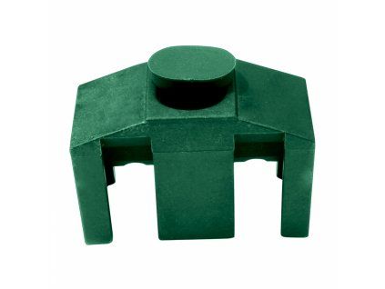 7569 prichytka pvc 3d zelena