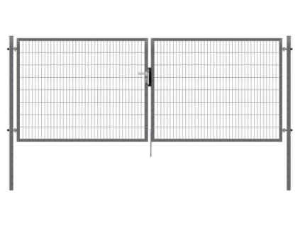 Dvoukřídlá brána 2D Zn šířka 4 090 mm