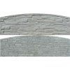 6327 deska dekor oblouk 2000 x 500 x 45 mm seda stipany kamen oboustranna