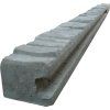 7284 sloupek betonovy na vysku plotu 2000 mm koncovy jednostranny sedy
