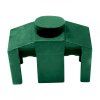 7569 prichytka pvc 3d zelena