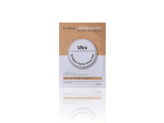 GLAMFOX - Botoxová peptidová plátýnková maska - Ultra Wrinkleless Peptide Solution Mask 1 ks