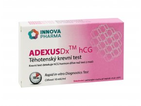 Innova Pharma ADEXUS hCG těhotenský krevní test