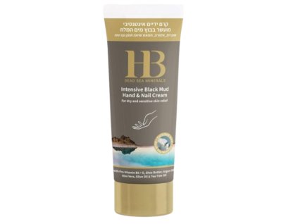 H&B Dead Sea Minerals – Intenzívny krém na ruky a nechty s bahnom z Mŕtveho mora 200 ml