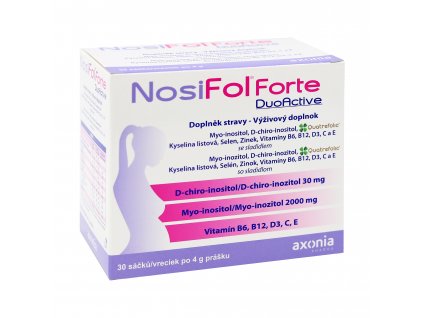 NosiFol Forte DuoActive vrecká 30x4 g