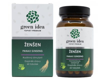 Ženšen bylinný extrakt 60 toboliek