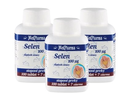 MedPharma Selen 100 µg 107 tabliet