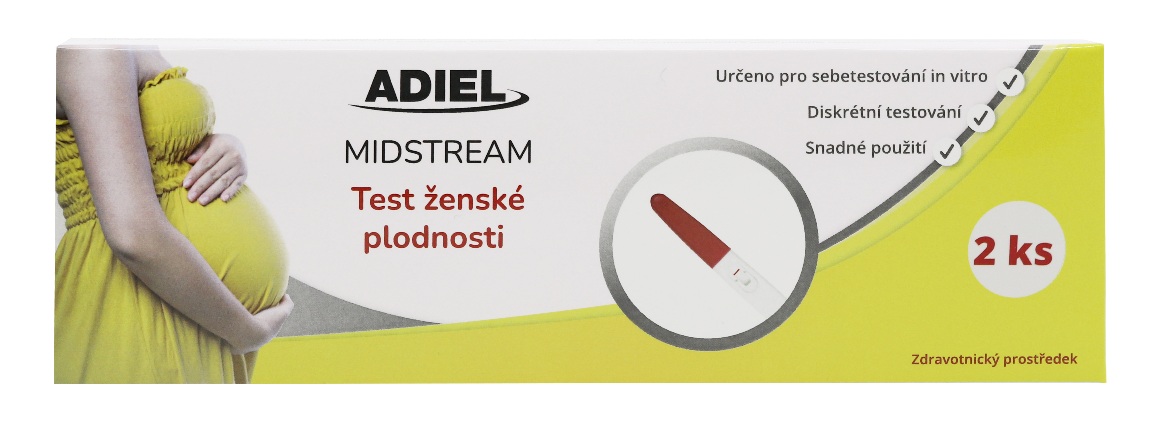 ADIEL Test ženskej plodnosti 2 ks