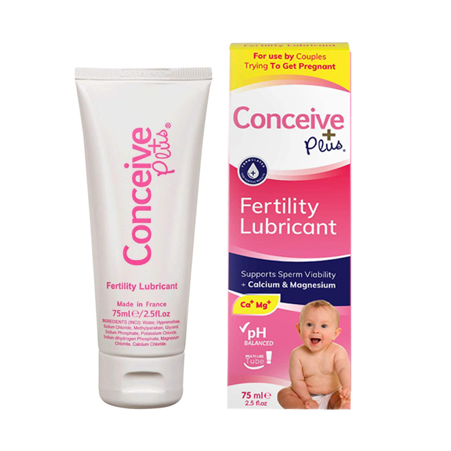 Sasmar Conceive Plus lubrikačný gél na podporu počatia 75 ml