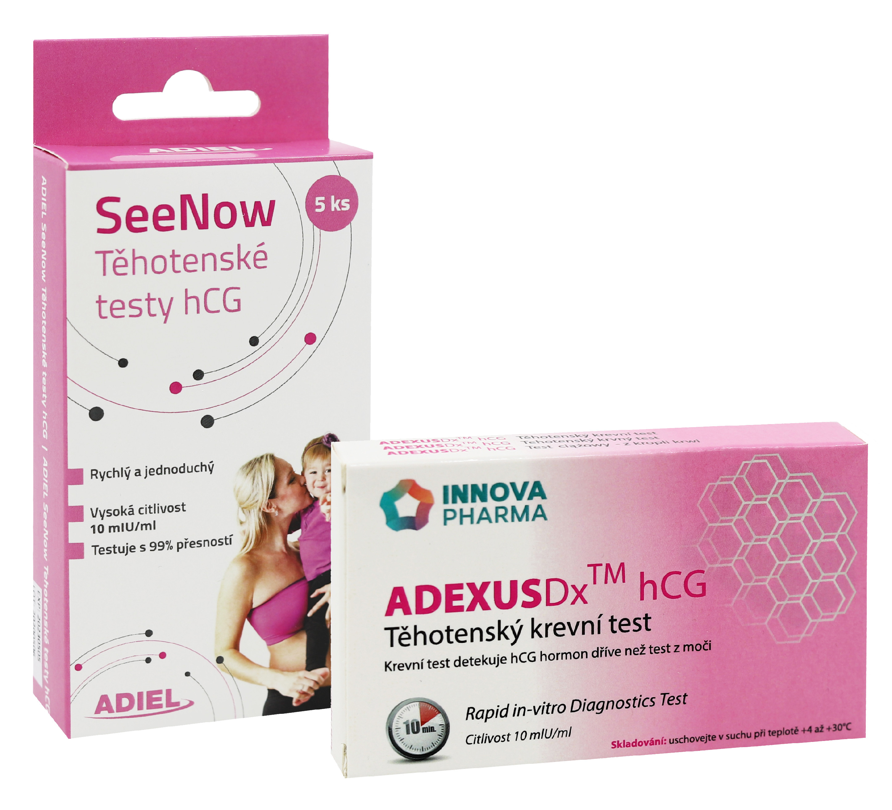 E-shop ADIEL Súprava tehotenských testov SeeNow
