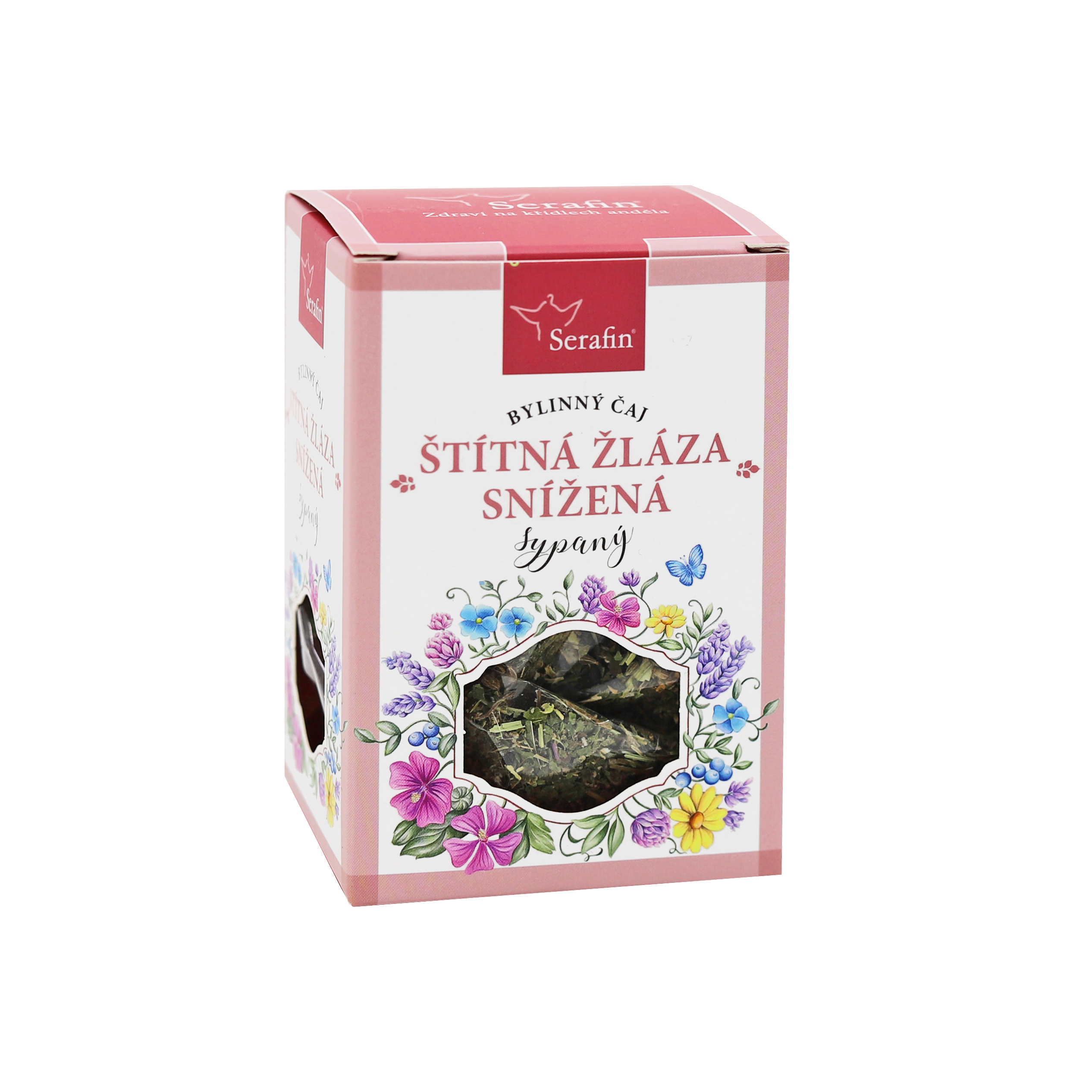 E-shop Serafin Štítna žľaza znížená bylinný čaj sypaný 50 g