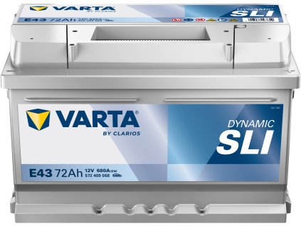 autobaterie VARTA  Dynamic SLI   72Ah   12V   680A     278x175x175
