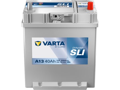 autobaterie VARTA  Dynamic SLI Asia   40Ah   12V    330A    187x140x227  spod.uchyt slabé jap.poly