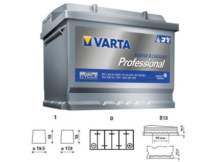 autobaterie VARTA  Professional EFB  95Ah 12V 850A  353x175x190