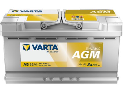 autobaterie VARTA  Dynamic AGM  95Ah   12V   850A  353x175x190