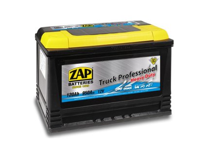 autobaterie  ZAP Truck Professional  HD  120Ah  12V 950A  350x175x230