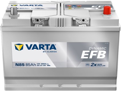 autobaterie VARTA  Dynamic EFB  85Ah 12V  800A  306x173x225