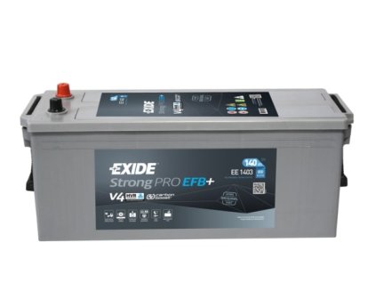 autobaterie EXIDE StrongPro EFB+    12V  140Ah    800A   513x189x223