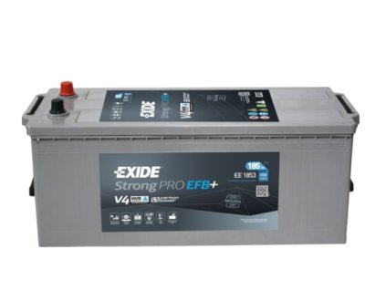 autobaterie EXIDE StrongPro EFB+    12V  185Ah  1100A   513x223x223