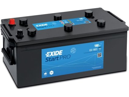 autobaterie EXIDE StartPro   12V  180Ah  1000A  513x223x223
