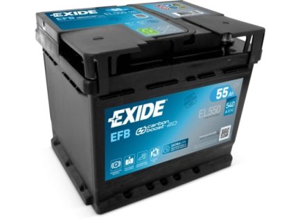 autobaterie EXIDE Start-Stop EFB   12V   55Ah  540A  207x175x190