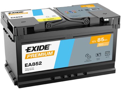 autobaterie EXIDE Premium CARBON   12V   85Ah  800A  315x175x175
