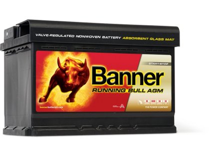 autobaterie BANNER  Running Bull  AGM  START-STOP       70Ah   12V   760A      278x175x190