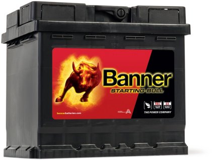 autobaterie BANNER  Starting Bull        45Ah   12V  400A      210x175x190