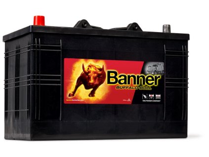 autobaterie BANNER  Buffalo Bull  HD LEVÁ   110Ah   12V  800A      344x172x214/230