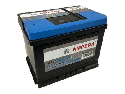 autobaterie  AMPERA Carbon EFB  60Ah  12V  640A     242x175x190