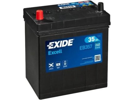 autobaterie EXIDE Excell   12V   35Ah  240A  187x127x220  Levá
