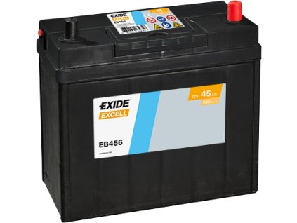 autobaterie EXIDE Excell   12V   45Ah  330A  237x127x227   slabé jap.poly