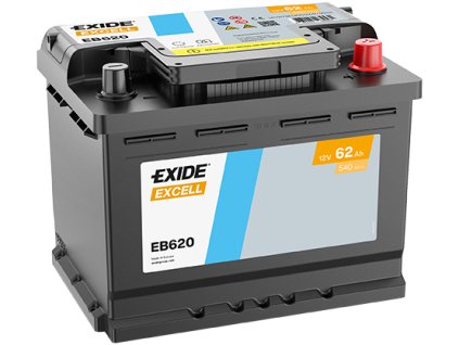 autobaterie EXIDE Excell   12V   62Ah  540A  242x175x190