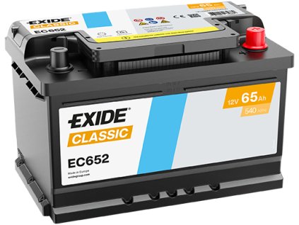 autobaterie EXIDE Classic  12V   65Ah  540A  278x175x175