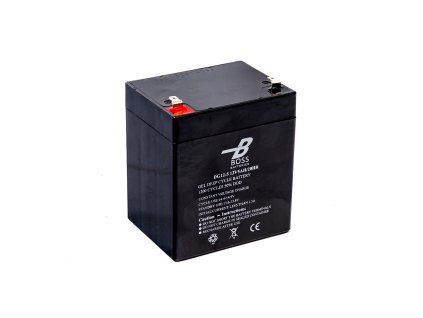 baterie BOSS Deep Cycle  GEL  12V   5Ah    90x71x101/107  F1  1200 cyklů
