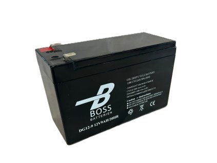 baterie BOSS Deep Cycle  GEL  12V   9Ah    151x65x94/100  F2  1200 cyklů
