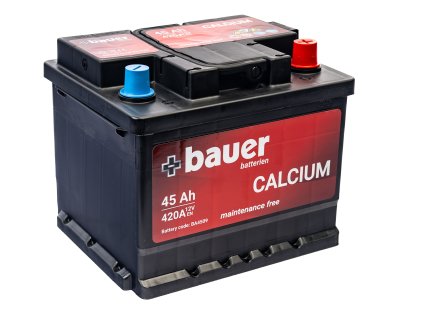 autobaterie   BAUER Calcium    45Ah    12V  420A        210x175x175