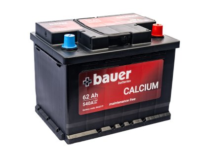 autobaterie   BAUER Calcium    62Ah    12V  540A        241x175x190