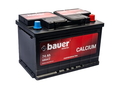 autobaterie   BAUER Calcium    74Ah    12V  680A        278x175x190