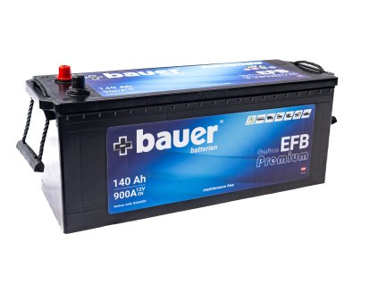 autobaterie  BAUER EFB  140Ah  12V  900A   513x178x195/220