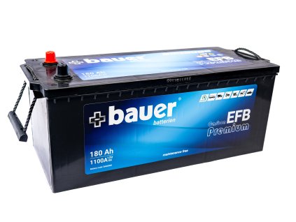 autobaterie  BAUER Carbon EFB  180Ah  12V  1100A   513x210x195/220