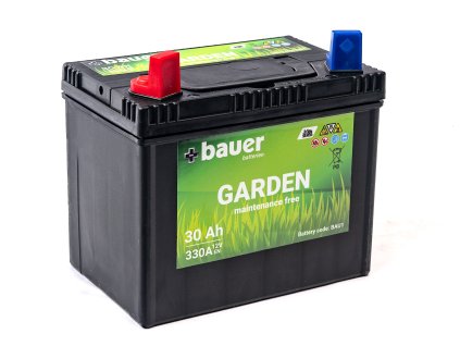 baterie BAUER Garden U1     12V   30Ah   330A     195x127x182   Levá