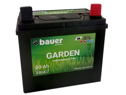 baterie BAUER Garden U1R   12V   30Ah   330A     195x127x182