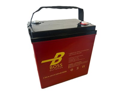 baterie BOSS Deep Cycle CARBON GEL  6V  245 Ah   260x180x265/272  M8  3200 cyklů