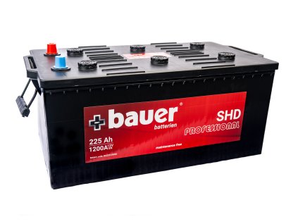 autobaterie   BAUER Professional  SHD  225Ah  12V  1200A      517x273x212/240