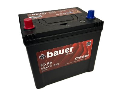 autobaterie   BAUER Asia  65Ah    12V  530A        230x170x225  levá